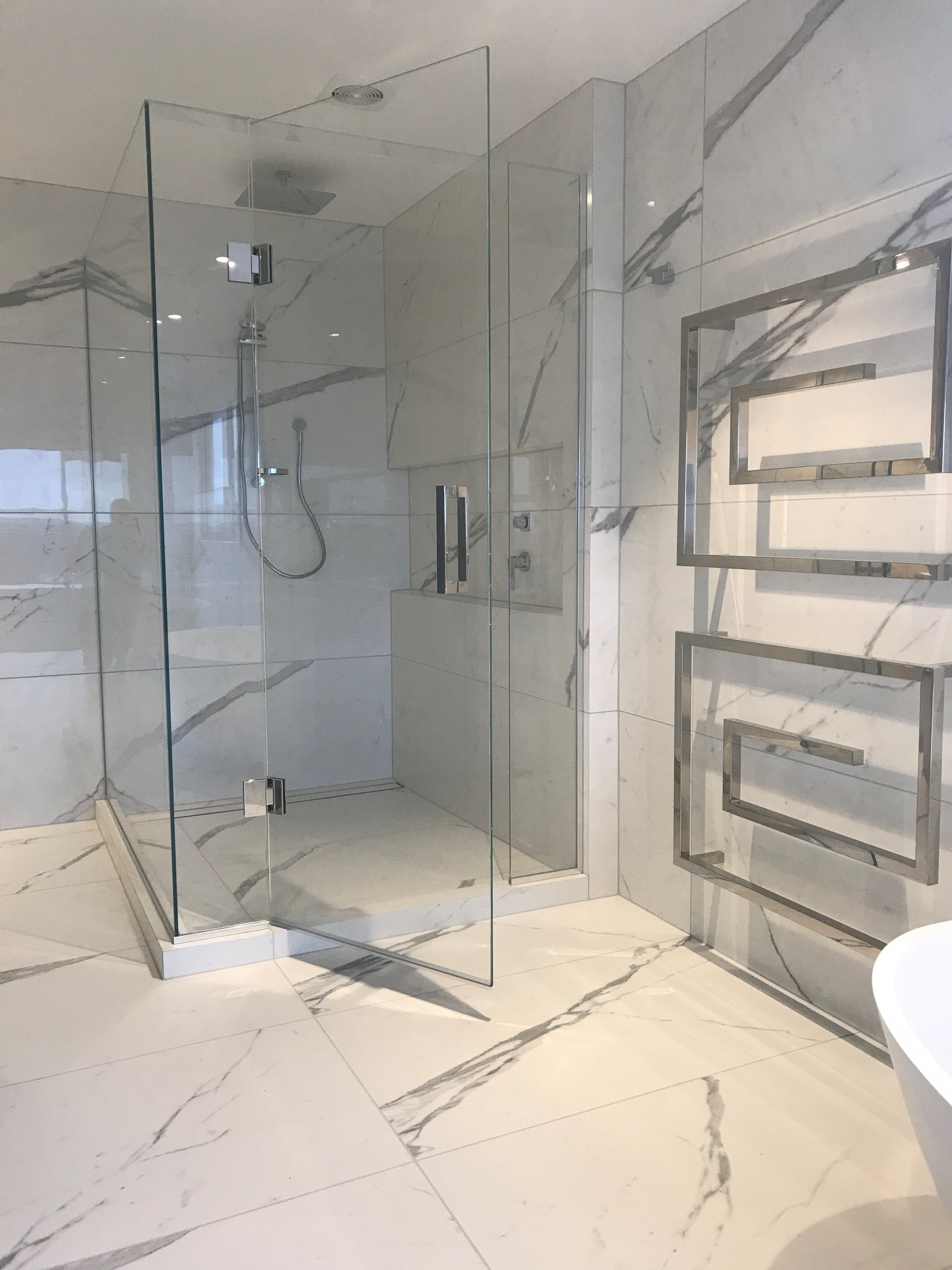 Frameless Glass Shower Partition Auckland Shower Glazing Experts
