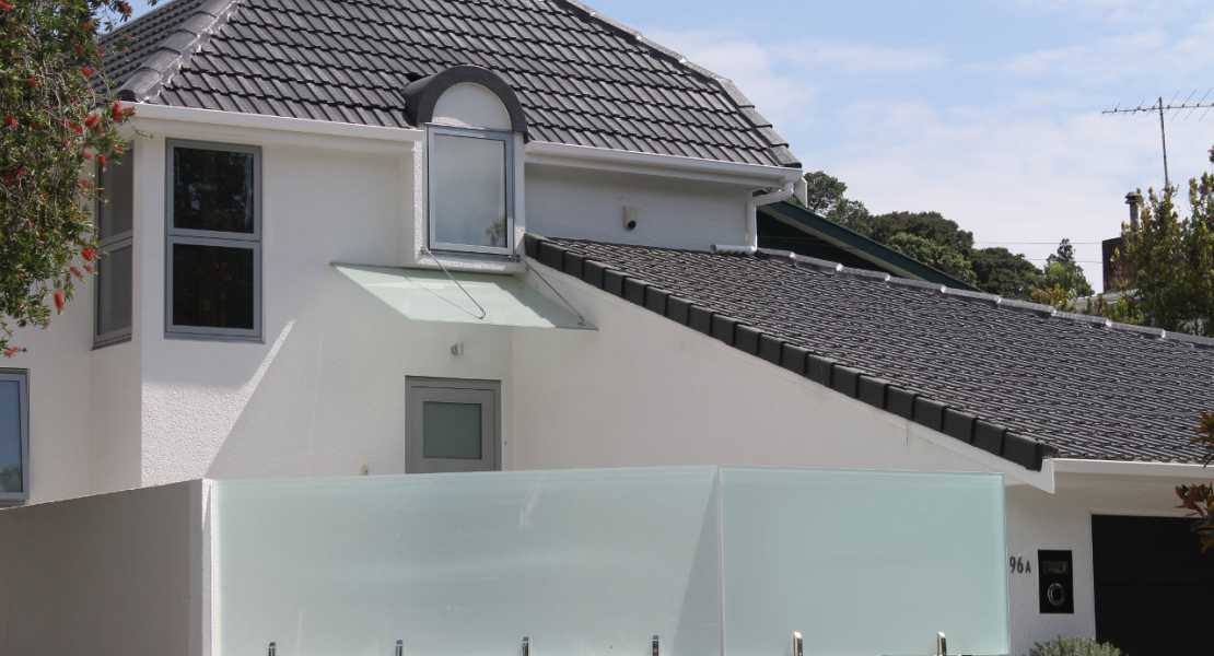 Beautiful property with frameless glass balustrade